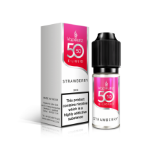 50/50 Strawberry E-Liquid 10ml FRUITY